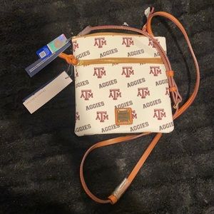 Dooney & Bourke Texas A&M crossbody purse, NWT
